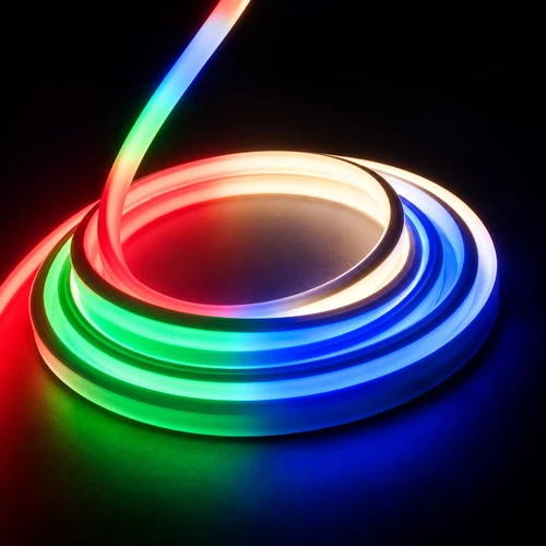 12 × 25 mm LED Neon Flex – Side-View, 24V DC, CRI >90, IP67, 5 m, cETLus Certified