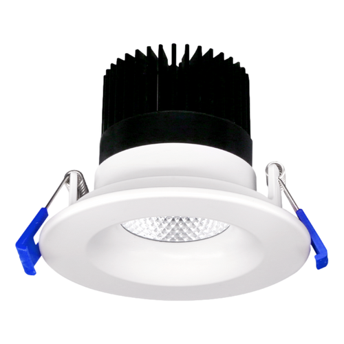 3.5" Round LED Regressed Downlight, 12W, 1000 lm, 5CCT, CRI>90, White