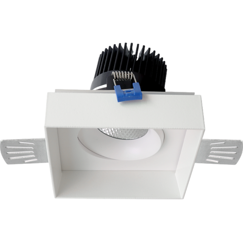 3.5″ Trimless Recessed LED Gimbal Light – Single Head, 12W, 5CCT Selectable, IC-Rated, White