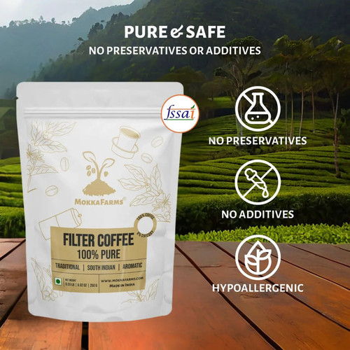 100% Pure Arabica  Pure South Indian Filter Coffee, No Chicory