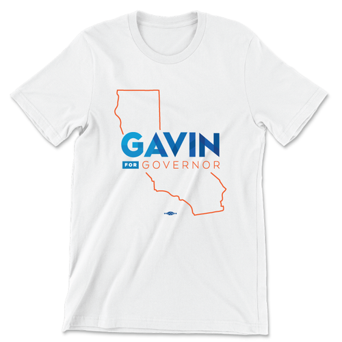 Logo State (Unisex White Tee)