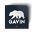 Gavin Bear Combo (4" x 4" Vinyl Sticker -- Pack of Two!)
