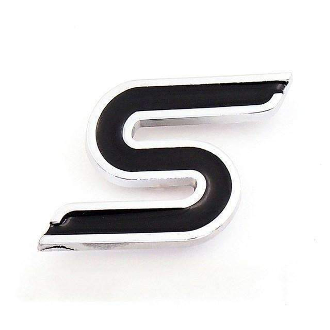 S Emblem Badge Sticker Car Styling for Ford [Black, Metal, Sticker] -  Natalex Auto