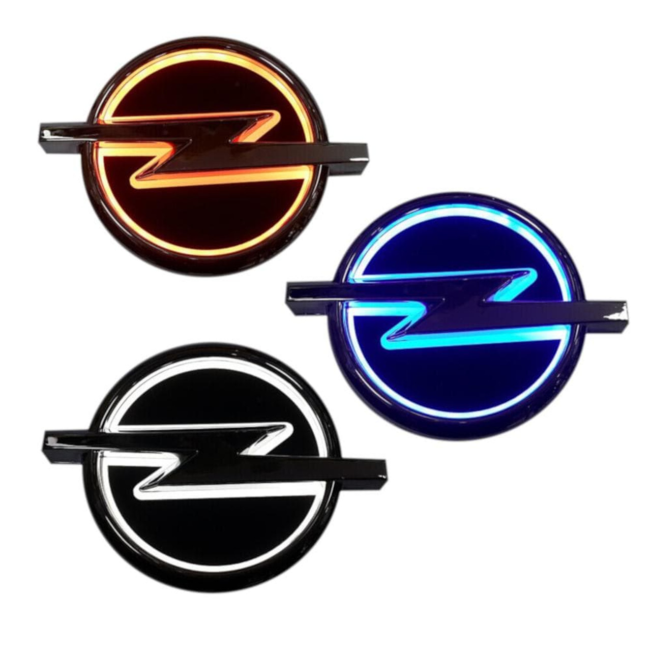 Car Opel Logo Light LED Emblem Sticker Decal with Adhesive tape