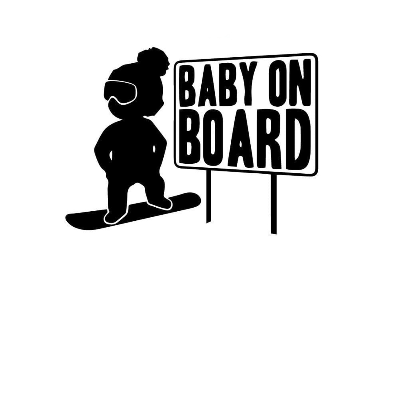 Baby on Board Car Sticker – Akshar Creative Enterprise