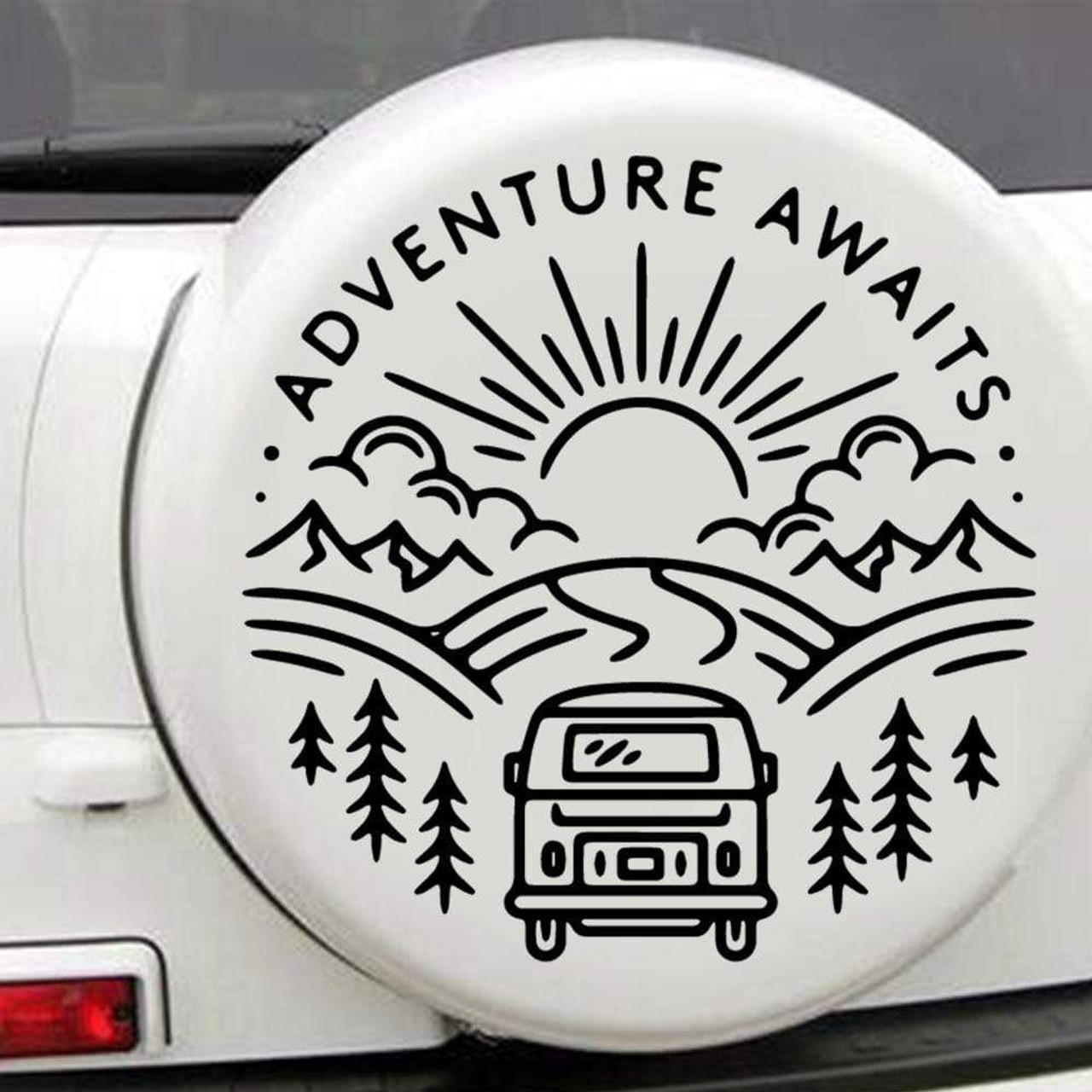 Grondig Dageraad lila Drive Camping Auto Vinyl Stickers Decoration Decals