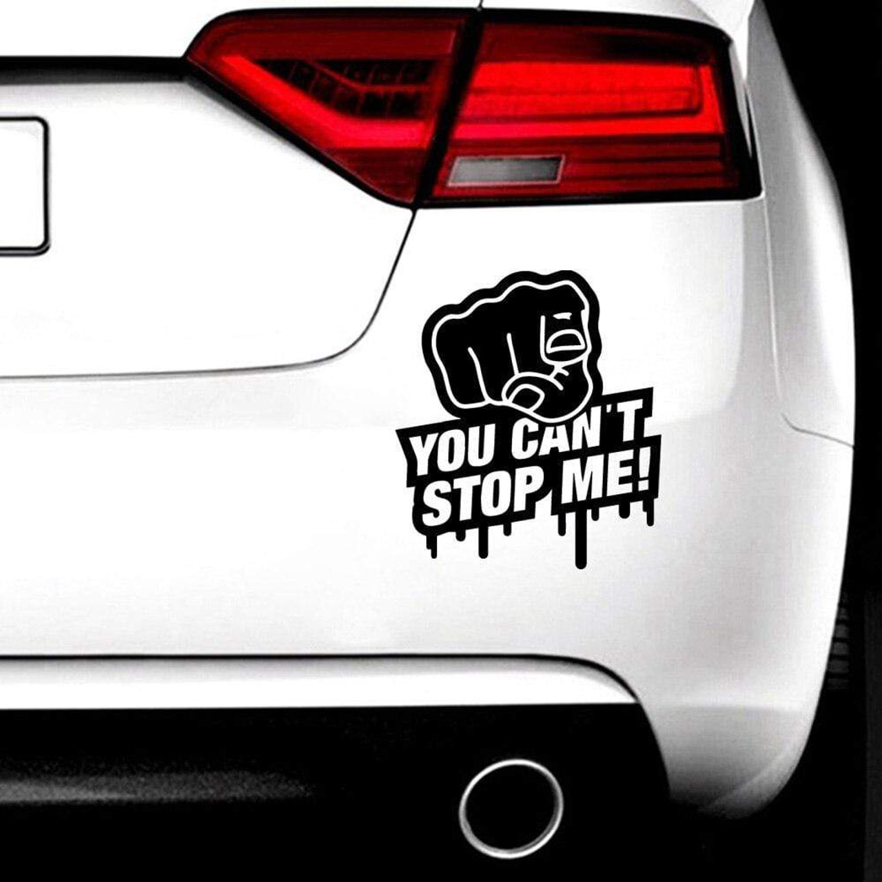 You Can't Stop Me Auto Vinyl Stickers Decoration Decals