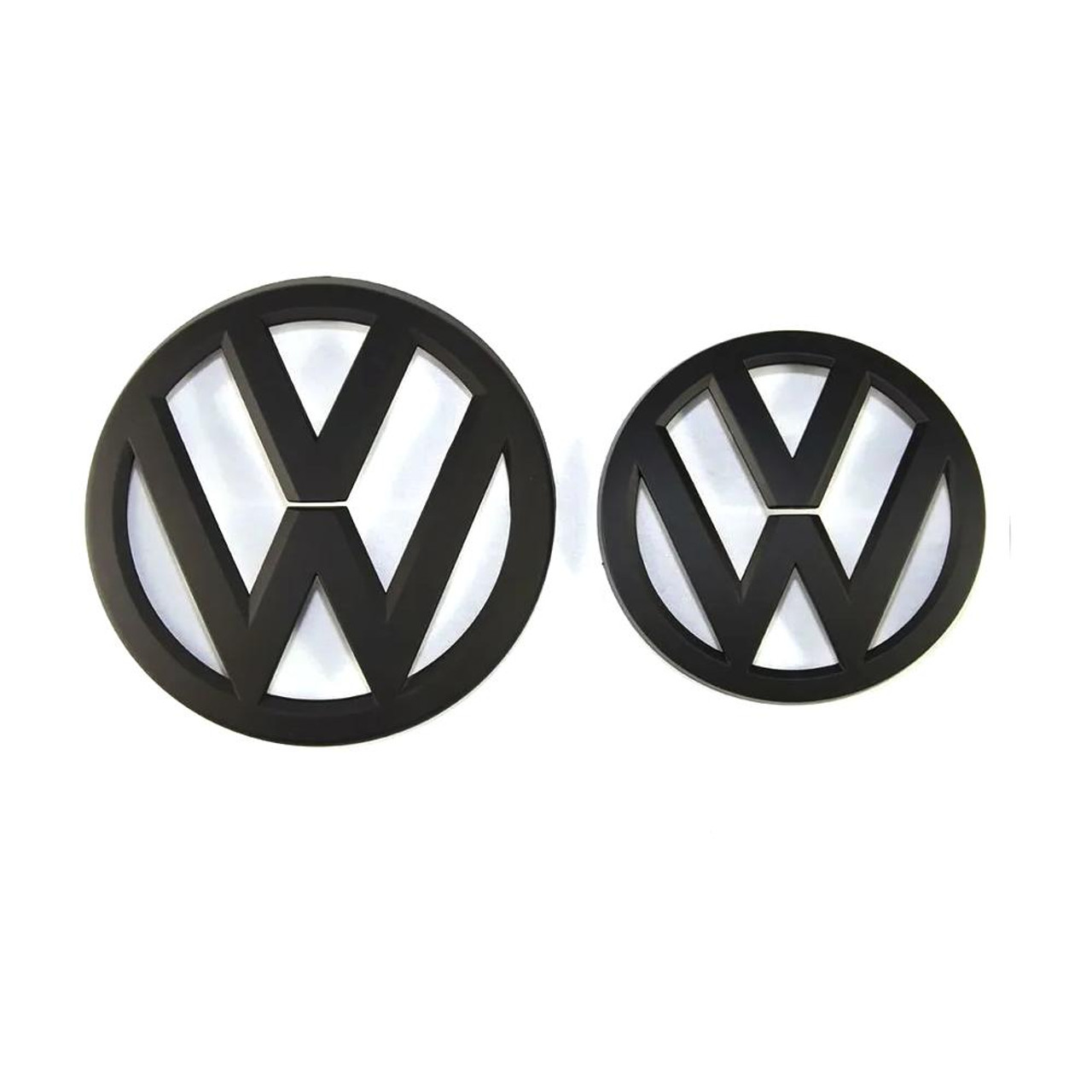 Logo VW Blanc Polo / Golf 6 / 7 / 8 / GTI / R