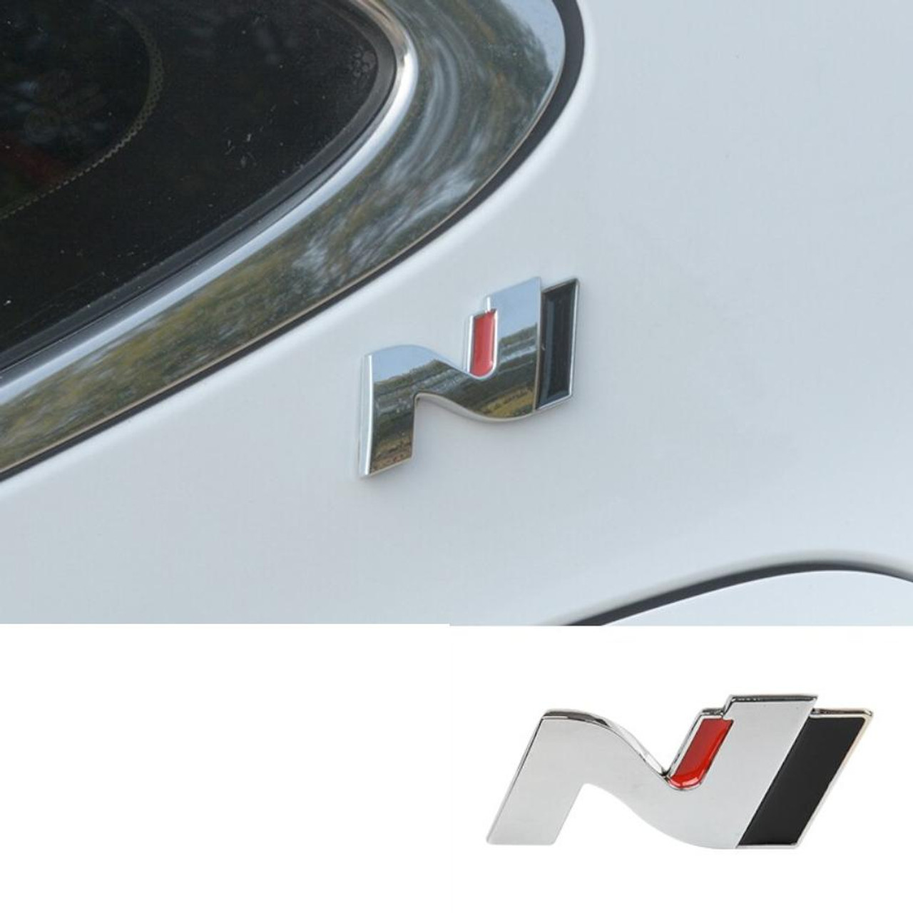 Hyundai N Line Type3 Emblem Sticker Car Styling External Decoration