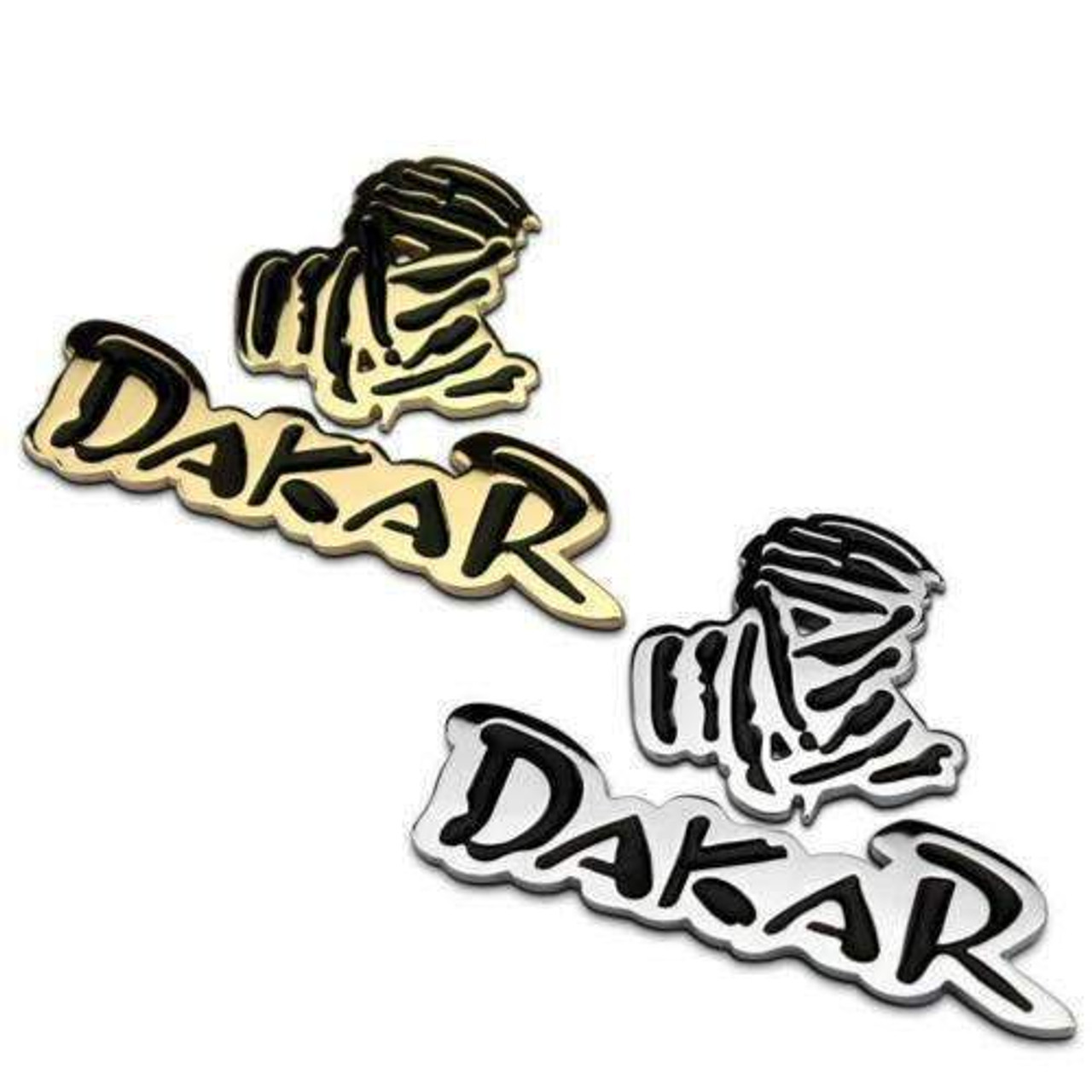 Sticker Dakar Etiquette & Autocollant