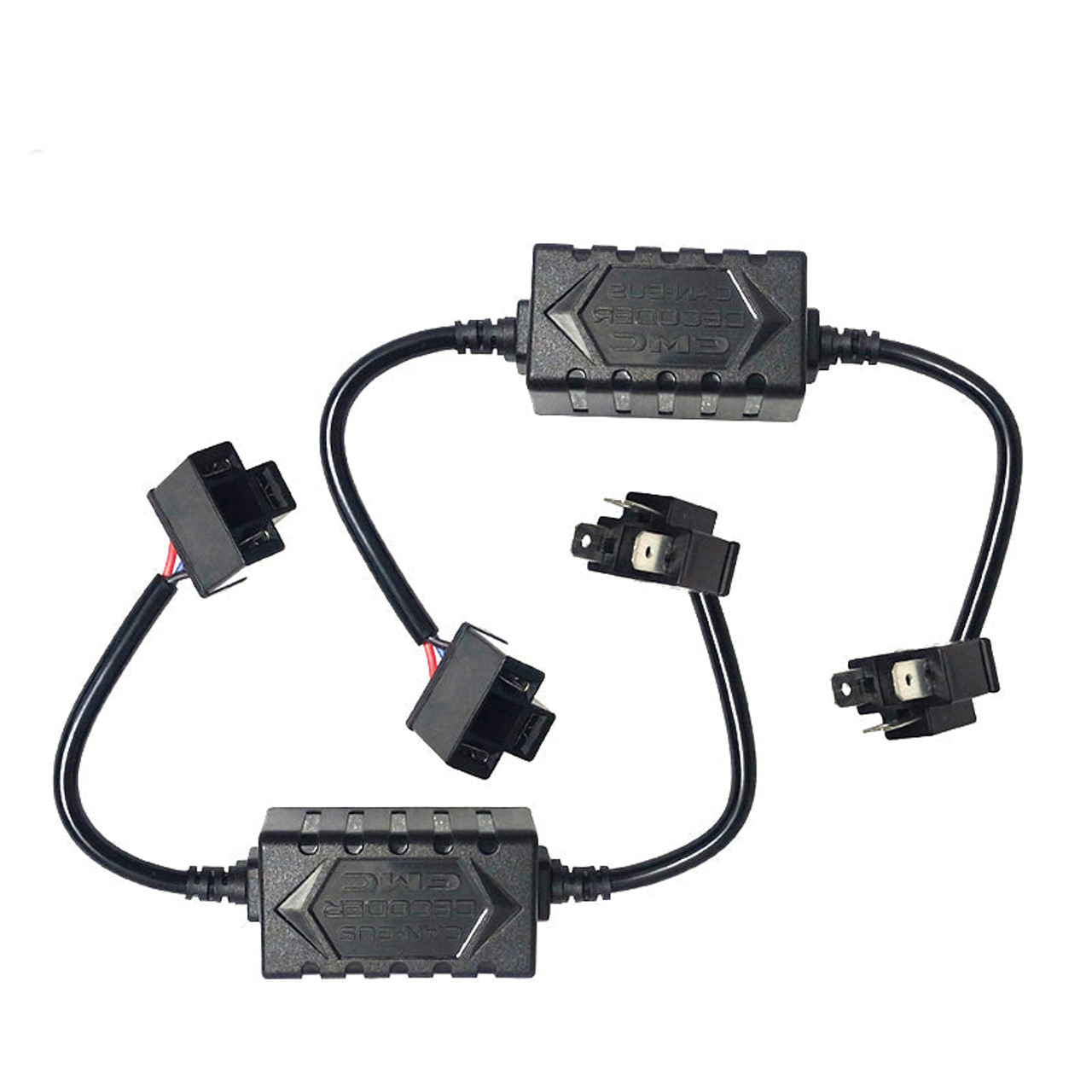 2pcs Decoders Resistor LED Accessories Headlight Bulb Harness Adaptor