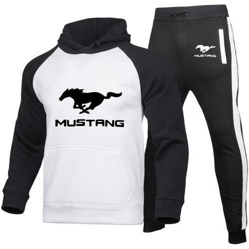 Ford Mustang Casual Sport Suit White / S