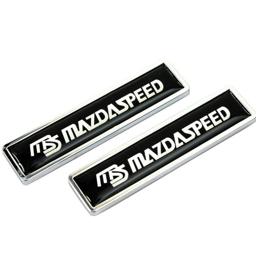 2pcs Mazda MS MAZDASPEED Emblem Stickers