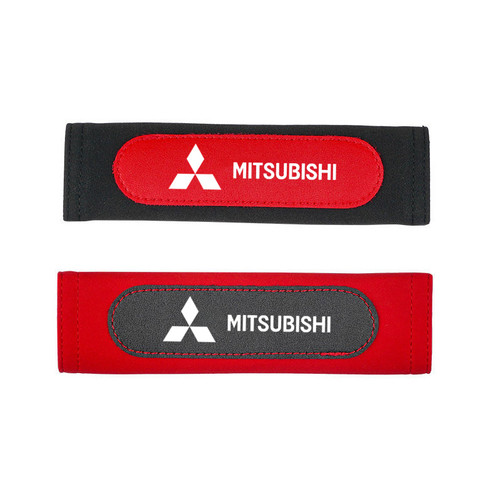 2pcs Mitsubishi Seat Belt Pads