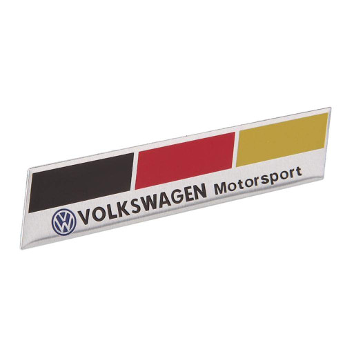 Volkswagen Motorsport Trunk Emblem Sticker