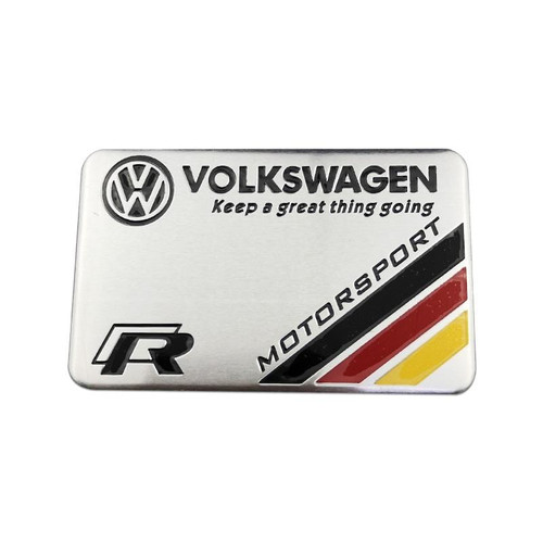 Volkswagen R Motorsport Logo Emblem Sticker