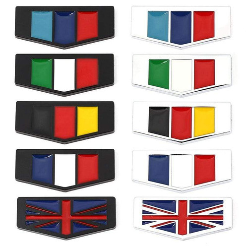 Italy Germany France England Flag Emblem Sticker