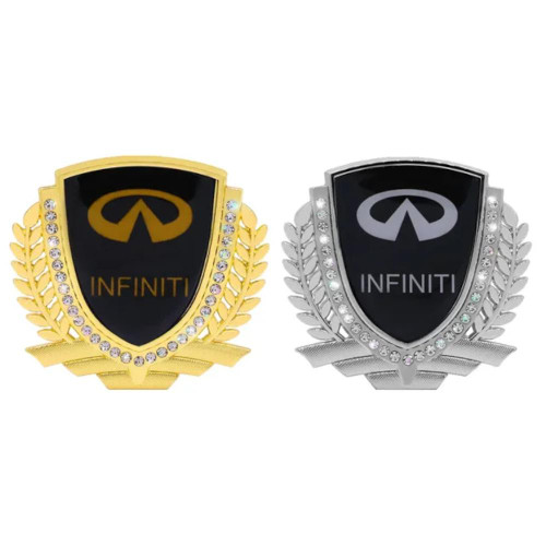 Infiniti Logo Rhinestones Emblem Sticker