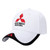 Mitsubishi Logo Baseball Cap White
