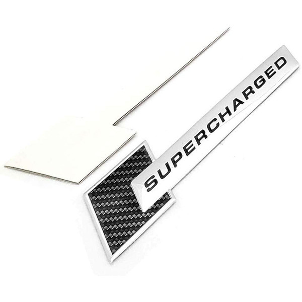 Carbon Supercharged Emblem for Audi