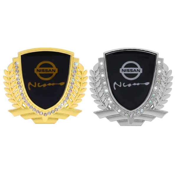 Nissan Logo Rhinestones Emblem Sticker