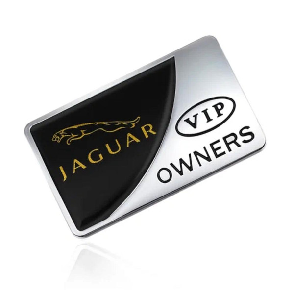 Jaguar VIP Owners Emblem Sticker