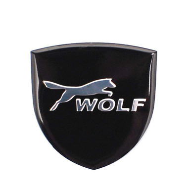 Ford Wolf Black Logo Trunk Emblem Sticker Metal Stylish Accessory Car