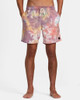 RVCA MANIC TIE-DYED ELASTIC BOARDSHORT