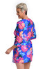 24TH & OCEAN LUMINOUS BLOSSOM FAUX WRAP COVER UP DRESS