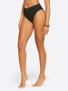 JESSICA SIMPSON TEXTURED SOLIDS V FRONT HIGH WAIST BOTTOM