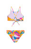 HOBIE GIRLS TROPIC LIKE IT'S HOT HIGH NECK SET 7-16