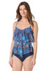 BEACH HOUSE PORTIA MESH TANKINI TOP -  SAMOAN FLORAL