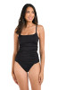 LA BLANCA ISLAND GODDESS UNDERWIRE LINGERIE STRAP TANKINI