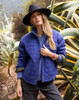 CARVE DESIGNS MARAIS REVERSIBLE JACKET - FIR/CAPRI BATIK