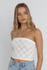 RHYTHM ISLANDER STRAPLESS KNIT TOP