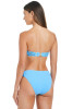 BLEU BY ROD BEATTIE LA COTE D'AZUR V-WIRE BANDEAU BIKINI TOP