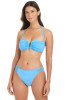 BLEU BY ROD BEATTIE LA COTE D'AZUR V-WIRE BANDEAU BIKINI TOP