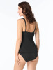 BEACH HOUSE ISABELLA RING FRONT TEXTURED TANKINI - PIQUE SOLIDS