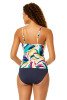 ANNE COLE MEXICAN RIVIERA BUNNY TIE KEYHOLE FRONT TANKINI