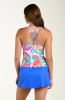 24TH & OCEAN CORDOBA UNDERWIRE CROSSBACKK TANKINI TOP