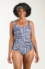 MAXINE ISLAND BOHEMIA SIDE SHIRRED ONE PIECE
