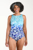 MAXINE INTO THE LAGOON HIGH NECK ONE PIECE