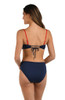 LA BLANCA MISS AMERICANA KNOT FRONT BANDEAU BIKINI TOP