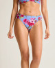 TOMMY BAHAMA TROPIC ISLES CHAMBRAY BEACH SHIRRED HIPSTER BIKINI BOTTOM