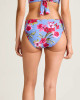 TOMMY BAHAMA TROPIC ISLES CHAMBRAY BEACH SHIRRED HIPSTER BIKINI BOTTOM