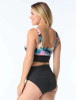 BEACH HOUSE SPORT BALA CROP TEXTURED BIKINI TOP - WILD CALYPSO