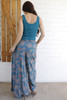 ANGIE PRINTED WIDE LEG PANTS
