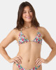 ROXY BEACH BLOSSOM MINI TIKI TRIANGLE BIKINI TOP