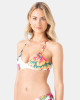 ROXY BEACH BLOSSOM ATHLETIC TRIANGLE BIKINI TOP