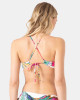 ROXY BEACH BLOSSOM ATHLETIC TRIANGLE BIKINI TOP